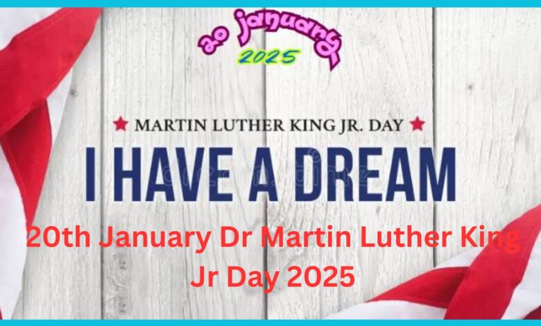 Dr Martin Luther King Jr Day 2025 Celebration Idea