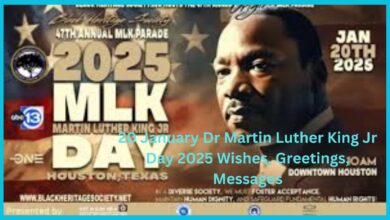 20 January Dr Martin Luther King Jr Day 2025 Wishes, Greetings, Messages