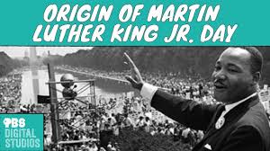 history of martin luther king jr day